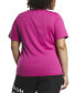 Фото #7 товара Women's Short Sleeve Logo Graphic T-Shirt