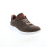 Фото #2 товара Bruno Magli Falcone BM1FCNB0 Mens Brown Leather Lifestyle Sneakers Shoes 10