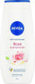 Фото #6 товара Creme-Duschgel mit Rosenduft und Mandelöl - Nivea Rose Shower Gel 650 ml