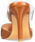 Women's Valencia Lucite Strappy Slip-On Pumps-Extended sizes 9-14