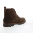 Фото #15 товара Bruno Magli Grafton BM1GRAP1P Mens Brown Suede Casual Dress Boots 11