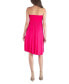 ფოტო #2 პროდუქტის Women's Strapless Empire Waist Mini Dress