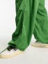 Фото #3 товара Noisy May Tall drawstring parachute trousers in green