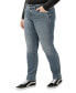 Фото #3 товара Plus Size Suki High-Rise Curvy-Fit Straight Jeans