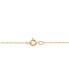 ფოტო #2 პროდუქტის Cubic Zirconia Cross 18" Pendant Necklace in 14k Gold