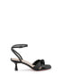 Фото #2 товара Women's Valarie Square Toe Kitten Heel Evening Sandals