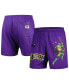 ფოტო #1 პროდუქტის Men's Purple Teenage Mutant Ninja Turtles Donnie Defender Mesh Shorts