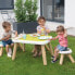 Фото #3 товара Детские игрушки и игры Смоби Табуретка для сада и комнаты коричневая