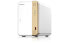 Фото #2 товара QNAP TS-262 - NAS - Tower - Intel® Celeron® - N4505 - Gold - White