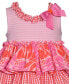 Фото #3 товара Платье Bonnie Baby для девочек без рукавов из вязаного и шифонового материала