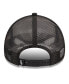 ფოტო #2 პროდუქტის Men's White, Black Chicago White Sox Stacked A-Frame Trucker 9FORTY Adjustable Hat