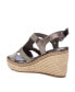 Фото #4 товара Women's Jute Wedge Sandals By