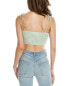 Фото #2 товара Emmie Rose Bandeau Top Women's Green L