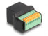 Фото #2 товара Delock 66948 - RJ-45 - Black - Green - Female - Straight - Polyvinyl chloride (PVC) - 300 V