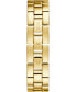 Women's Gold-Tone Stainless Steel & Cubic Zirconia Crystal Bangle Bracelet Watch 36mm