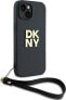 Фото #10 товара DKNY DKNY Wrist Strap Stock Logo - Etui iPhone 15 Plus (czarny)