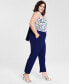 Plus Size Straight-Leg Pants