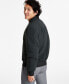 Фото #2 товара Куртка бомбер мужская DKNY с застежкой на молнию и карманами Zip-Pocket Stretch