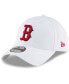 Фото #2 товара Men's White Boston Red Sox Fashion Core Classic 9Twenty Adjustable Hat