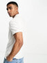 GANT shield logo regular fit pique polo in white