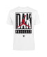 Фото #1 товара Men's Dak Prescott White Dallas Cowboys Cut Box Graphic T-shirt