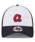 Фото #2 товара Men's White Atlanta Braves 2024 Batting Practice 9TWENTY Adjustable Hat