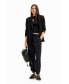 ფოტო #1 პროდუქტის Women's Seamed jogger trousers