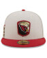 ფოტო #3 პროდუქტის Men's Stone, Cardinal Arizona Cardinals 2023 Salute To Service 59FIFTY Fitted Hat