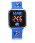 Фото #1 товара Часы SEGA Sonic the Hedgehog LED Blue Watch 32mm