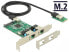 Фото #4 товара Delock 63425 - Internal - Wired - M.2 - Ethernet - 1000 Mbit/s - Green