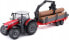 Фото #1 товара Игрушечный транспорт Bburago Traktor CIĄGNIK TRAKTOR MASSEY FERGUSON Bburago