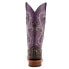 Фото #3 товара Ferrini Rancher Caiman Square Toe Cowboy Womens Purple Dress Boots 90493-04