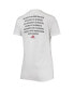 Фото #4 товара Women's White Rutgers Scarlet Knights More Is Possible T-shirt