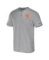 Фото #3 товара Men's Darius Rucker Collection by Heather Gray New York Mets Henley T-shirt