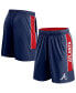 ფოტო #1 პროდუქტის Men's Navy Atlanta Braves Win The Match Defender Shorts