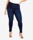 ფოტო #1 პროდუქტის Plus Size Hi Rise Jegging Tall Length Jeans