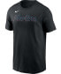 Фото #2 товара Men's Jazz Chisholm Jr Black Miami Marlins Player Name Number T-shirt