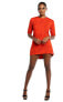 Фото #1 товара Платье Dai Moda женское 70-ых - Красный принт
