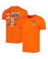 Фото #2 товара Men's Orange Syracuse Orange Vintage-Like Through the Years Two-Hit T-shirt