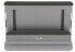 Фото #1 товара LMP 20420 - Notebook stand - Grey - 30.5 cm (12") - 40.6 cm (16") - Aluminium - Rubber - 90 mm