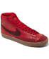Фото #1 товара Men's Blazer Mid 77 Vintage-Like Casual Sneakers from Finish Line