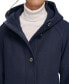 ფოტო #4 პროდუქტის Women's Hooded Button-Front Coat, Created for Macy's