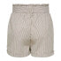 Фото #4 товара ONLY Smilla Stripe Belt denim shorts