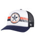 Фото #1 товара 47 Brand Men's White/Navy Houston Astros Cooperstown Collection Wax Pack Express Trucker Adjustable Hat