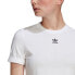 ფოტო #3 პროდუქტის ADIDAS ORIGINALS Adicolor Crop short sleeve T-shirt