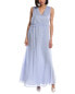 Peserico Maxi Dress Women's Blue 38
