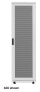 Фото #6 товара Intellinet Network Cabinet - Free Standing (Basic) - 36U - Usable Depth 123 to 773mm/Width 503mm - Grey - Flatpack - Max 600kg - Server Rack - IP20 rated - 19" - Steel - Single-Point Door Lock - One Lock Per Side Panel - Three Year Warranty - Freestanding rack - 36U