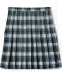 ფოტო #3 პროდუქტის Big Girls School Uniform Plaid Pleated Skirt Below the Knee