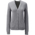Фото #1 товара Women's School Uniform Cotton Modal Button Front Cardigan Sweater