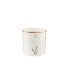 Botanical 4 Piece Cup Set, Service for 2 white, gold - фото #3